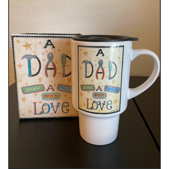 Dad Travel Mug with Box -Ceramic - Picture 1 of 10
